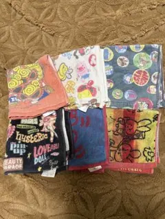 ヒスミニ　ハンドタオル　6枚セット　used 難あり