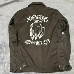 X-LARGE エクストララージ オールドスケート柄 スイングトップ M