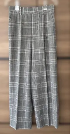 チェック パンツ