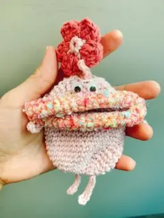 ウーパールーパー パクパクモンスター キーケース ハンドメイド - メルカリ