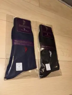 WESTERN POLO TEXAS ソックス 2足セット 25-27cm