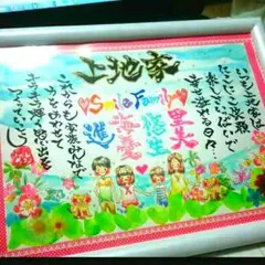 イラスト入りお名前ポエム♡