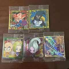ドラゴンボール 超戦士シールウエハース超 新たなる旅立ち 5枚セット