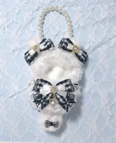 ぬい服　着ぐるみ　ちびぐるみ　いつぬい　にじぱぺっと　白黒　チェック