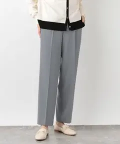 GLOBAL WORK リラックススマートイージーパンツ M くすみブルー