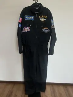 XLARGE ジャンパースーツ オーバーオール パッチ付きのサムネイル