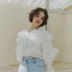 norte emor】美品 plume nuance cardigan - メルカリ