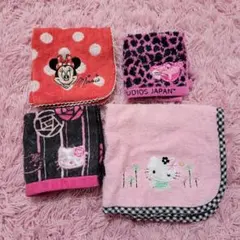 キャラクター　ハンカチセット　4枚