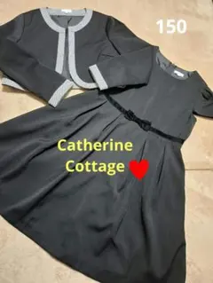 【Catherine Cottage】セットアップ 卒業式 ワンピース ボレロ