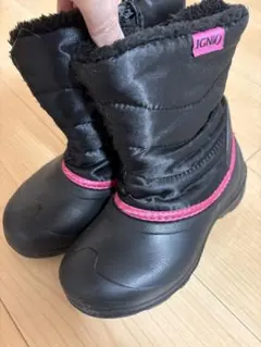 IGNIO 子供用スキー ブーツ 黒/ピンク