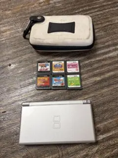 Nintendo DS lite シルバー本体ケース付き