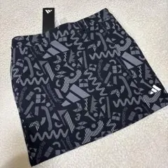 アディダス　幾何学柄スカート　インナーパンツ付き　S 新品未使用
