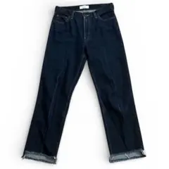 Mila Owen センタープレスデニム　濃紺　ミラオーウェン　センタープレス