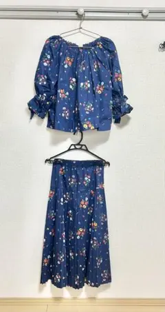 【Kate Spade】 希少品！値下げ中！セットアップ　花柄　バラ売り可