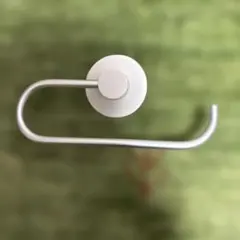 無印良品　タオルハンガー シルバー