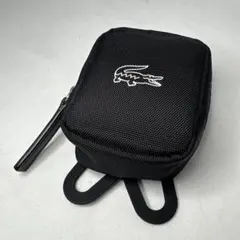 LACOSTE スマホショルダーバッグ 黒