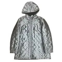 DKNY Jacket ダナキャラン シルバー キルティングジャケット Sサイズ