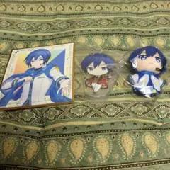 プロセカ ラッキーくじ KAITO アクキー、ぬいぐるみ、色紙セット