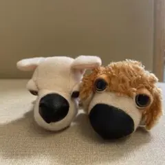 THE DOG ハッピーセット玩具　ぬいぐるみ 2個セット　平成レトロのサムネイル
