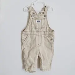 H&M ベビー　オーバーオール　ベージュ　70cm
