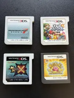 ニンテンドー3DS ゲームソフトセット 4点