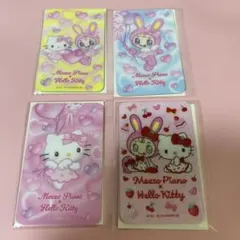 Mezzo Piano x Hello Kitty カード4枚セット