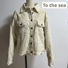 Tothesea ランダム　コーデュロイ　ボア　ジャケット