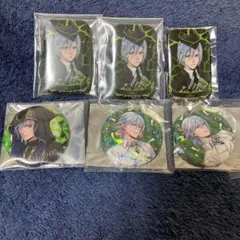 ツイステ シルバー 缶バッジ