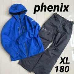 フェニックス メンズスキーウェア 上下 セット XL 180 ブルー×グレー