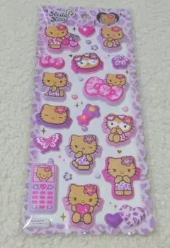 ★正規品★サンリオ もちもちマシュマロシール 日焼けキティ