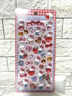 【正規品】ボンボンドロップシール　キティ　赤　2弾