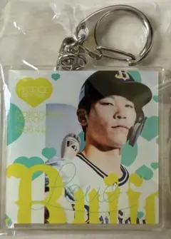 オリックスバファローズ　中川選手　バースデーアクリルキーホルダー