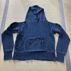 45rpm BLUE CAFE インディゴ スウェットパーカー size1