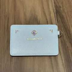 SAMANTHAVEGA サマンサベガ ビジューポイント パスケース ミント