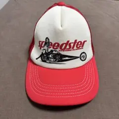 ヒステリックグラマー speedster メッシュキャップ 赤