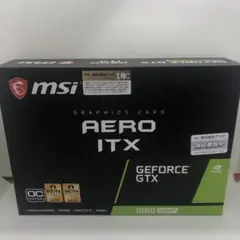 メルカリ最安価 MSI AERO GTX 1660 super 2025年最新】MSI GeForce GTX 1660 SUPER AERO ITX OCの人気