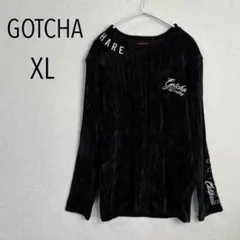 GOTCHA モールニットカットソー XL ブラック 柔らかい ストレッチ