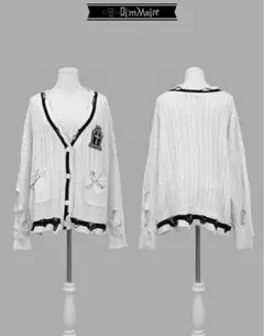 DimMoireディムモアール Gothic学園カーディガン 黒Black M - メルカリ