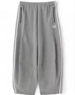 Needles トラックパンツ Lサイズ グレー 中古・古着通販】Needles (ニードルズ) トラックパンツ グレー