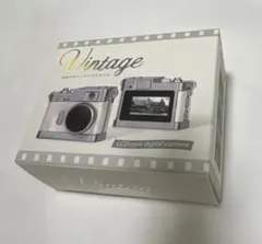 液晶付きミニデジタルカメラ Vintage ホワイト