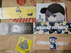 KAWAII FITMENT. ステッカー　6枚　まとめ売り