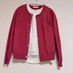 anySiS ブラウスカーディガンのアンサンブル