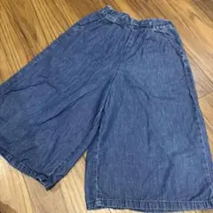 150サイズ 綿100% ガウチョパンツ