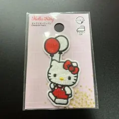 キティ キャラクターワッペン シール