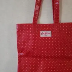 Cath Kidston 赤 水玉 トートバッグのサムネイル