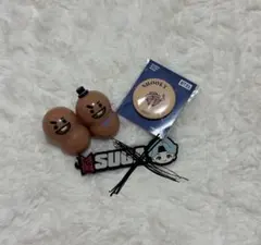BT21 ショキー シュガ ユンギ 缶バッチセット