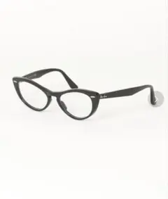 Ray-Ban ブラック キャットアイ メガネ