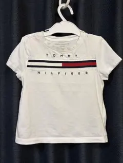 ベビーキッズ90 トミー　TOMMY HILFIGER ロゴTシャツ ホワイトのサムネイル