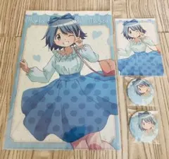 ドンキ まどマギ ガーリー　さやか　缶バッチ　クリアファイル　購入特典