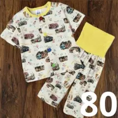 【新品】ディズニー トイストーリー 半袖パジャマ 80cm 総柄